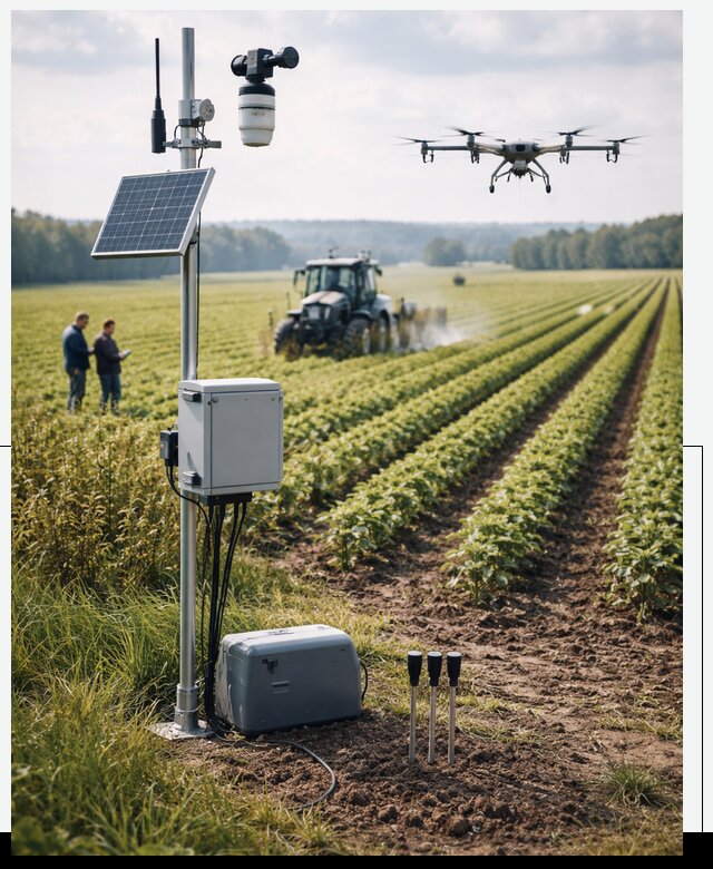 Разработка IoT мониторинга полей в Владикавказе от 8762 р. | АвикейВкз